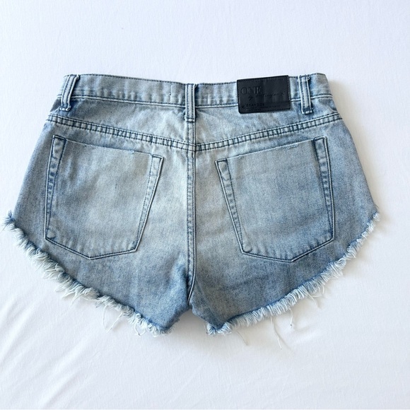 2/$50🍑 ONE TEASPOON Brandos Cutoff Demin Shorts - Picture 2 of 7